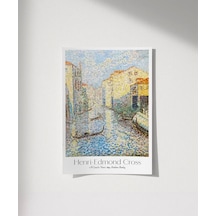 Çerçevesiz Poster Henri-edmond Cross Venedikte Bir Kanal