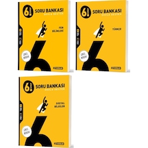 Hız 2026 6. Sınıf Fen Bilimleri + Türkçe + Sosyal Soru Bankası Seti 3 Kitap