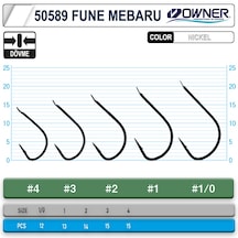 Owner 50589 Fune Mebaru White İğne 4