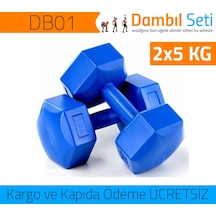 5 KG Dambıl Seti 2x5 KG :10 KG
