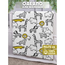 Eppel Store Bebekler İçin Karyola Ve Bebek Arabası Battaniyesi 371262324 Siyah