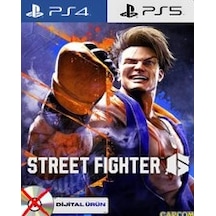Street Fighter 6 Playstation 4-5 Uyumlu Dijital