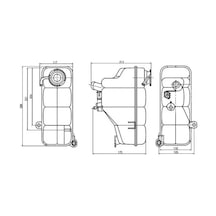 Mercedes C180 W202 Yedek Su Deposu 1993-2000 Mahle Crt123000s