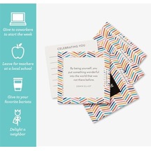 Compendium Thoughtfulls Pop-open Kartlar 4&apos Lü Paket - You&apos Re Awesome, You Matter, You&apos Re Wonderful, Yay You 120 Pop-open Kart, Her Birinin İçinde Farklı Bir Mesaj Bulunur 10675