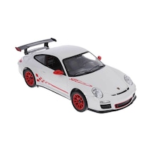 1:14 Porsche Gt3 Rs Uzaktan Kumandalı Işıklı Araba 04406 Beyaz Çok Renkli