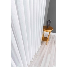 Evdepo Home Kullanıma Hazır Örme Tül Perde (540724560)