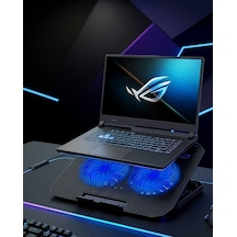 Çift Fanlı Laptop Soğutucu 17 İnç Uyumlu 8 Kademeli Ayarlı