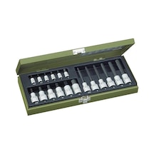 Proxxon 23100 18 Parçalı Allen Lokma Takımı 1/4'' Ve 1/2''