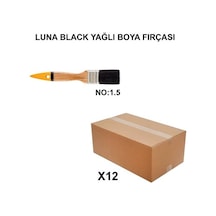 No 1.5 Luna Yağlı Boya Fırçası, 12 Adet