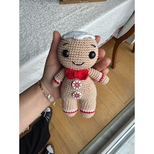 Amigurumi Kurabiye Adam Gingerbread Man 2 15 Cm