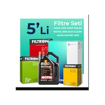 Filtron Peugeot Rifter 1.6 Blue Hdı Motul Motor Yağlı Bakım Seti 2018-2020 5 Li
