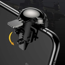 Ekılıf - Telefon Oyun Aparatı Gamepad 01 Mobil Game Oyun Kontrol Aparatı - Siyah - T13821