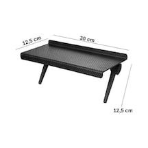 30x12 Cm Katlanabilir Katlanabilir Televizyon Tv Standı Ayarlanabilir Ekran Üstü Raf Portatif Eşya