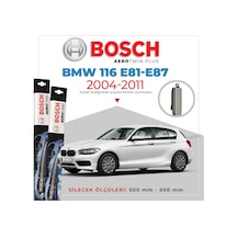 Bmw 116 E81-E87 Muz Silecek Takımı 2004-2011 Bosch Aerotwin