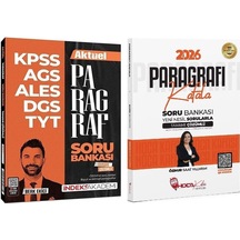 Hoca Kafası + İndeks 2026 Kpss Tyt Ales Dgs Paragrafı Kafala Soru Bankası 2 Li Set - Öznur Saat Yıldırım, Berk Ekici Hoca Kafası + İndeks Akademi Yayınları