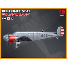 Beechcraft At 11 Kansan Pm Model Demonte Plastik Uçak Maket Kiti