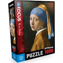 1000 Parça Puzzle - Gırl Wıth A Pearl Earrıng Inci Küpeli Kız