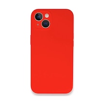 Apple iPhone Uyumlu  13 Mini Uyumlu Kılıf Lansman Legant Silikon - Kırmızı