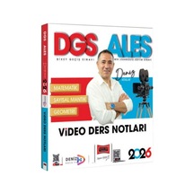 Yargı Yayınları 2026 Dgs Ales Matematik Video Ders Notları