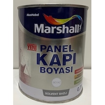 Marshall Solvent Bazlı Panel Kapı Boyası 0,75 Lt Beyaz