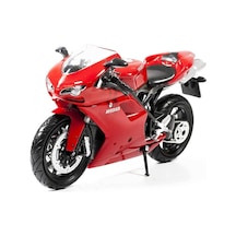 Sunman 1:12 Ducati 1198 Motor - Kırmızı Renkli