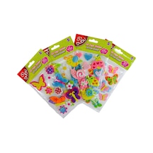 Bu-bu Sticker 3d Keçe Küçük Bubu-sts009 Çok Renkli