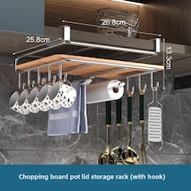 Yifomall Ev Ofisi Mutfak Taşınabilir Çekmeceli Dolap Üstü Organizer Mutfak Gereçleri Depolama Kutusu Plastik, 3 Adet Diğer