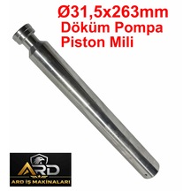 Transpalet Döküm Pompa Piston Mili Ø31,5x263mm