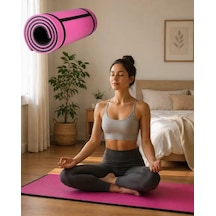 10 Mm Pilates Ve Egzersiz Matı Kaydırmaz Taban Konforlu Spor Minderi Hafif Taşınabilir Diğer