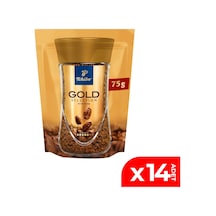 Tchibo Gold Selection Çözünebilir Kahve Ekonomik Paket 75 Gr. 14'lü Paket Granül
