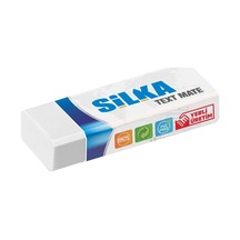 Yerli Silka Sg.1 Text Matel Öğrenci Silgisi Beyaz 20 Li Kutu