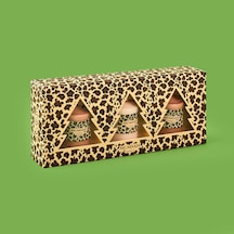 3'lü Baton Mum - Kahverengi - 5x7 Cm Çok Renkli
