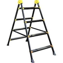 Master 4+4 Superstep Metal Merdiven Çift Çıkışlı 150kg Taşıma Kap