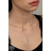 Union Swarovski Zirconia Kadın Dilek Gümüş Kolye