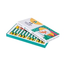 Pastel Boya 12 Li Yeşil