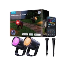 Rgbıcww Dış Mekan Spot Aydınlatma - 2'li Paket RGB