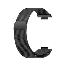 Forzacase Huawei Uyumlu Watch Fit 2 İçin Metal Mıknatıslı Kordon Kayış - Fc297 Siyah