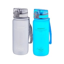 Uzspace 650 Ml 2 Li Set Tritan Su Matarası Sızdırma Koku Bpa Yok
