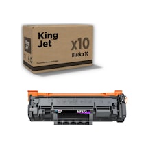 Kingjet Canon Uyumlu Mf272dw Standart Kapasiteli 10'lu Paket Toner Çipli 071 / Crg-071