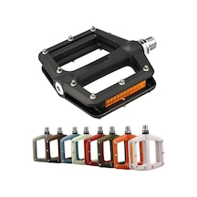 Brıvıga Yeşil Naylon Bisiklet Pedalı 1du+1 Kapalı Rulman,108x103x27mm,reflektörlü