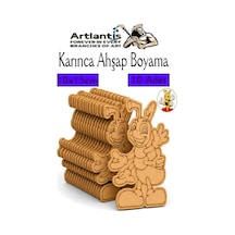 Ahşap Boyama Böcekler 10 Adet 10x15cm Boyama Böcek Figürleri Etkinlik Çocuk Gelişim Motor Beceri Kreş Anasınıfı Mor