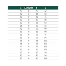 İto 254/83k Barel Nikel Kaplamalı-3 Adet Anahtarlı 35/10/38