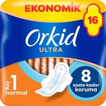 Orkid Ultra Normal Hijyenik Ped 16 Adet