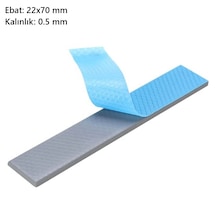 22x70mm M2 Ssd Termal Pedi 0.5mm Kalınlık Thermal Pad 13 W/m-k
