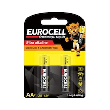 Eurocell- Aa2 Lr6 1.5 V Kalem Pil