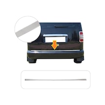 Volkswagen Caddy Uyumlu 2003-2010 Krom Bagaj Alt Çıtası Paslanmaz Çelik