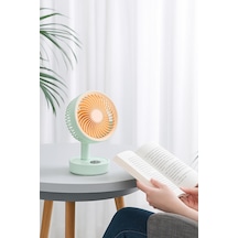 Fressi Jaf17 Taşınabilir Masaüstü Yeşil Usb Fan