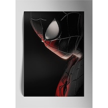 Metal Baskı Marvel Parlak Duvar Tablosu - Spiderman Örümcek Adam, 4k Kaliteli Parlak Baskı