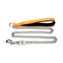 Doggie Comfort Dokuma Köpek Gezdirme Tasması Medium Turuncu 3.5x1 Turuncu