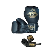 Kogam Leon Blade Boks, Kick Boks Ve Muay Thai Eldiveni+Bandaj Siyah